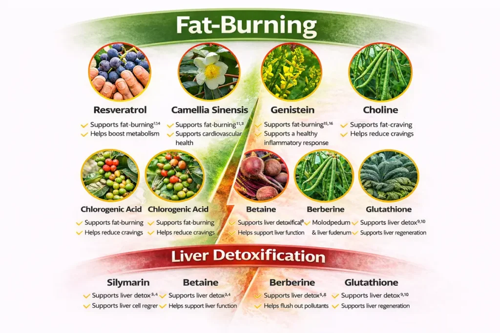 Hepato Burn Key Ingredients