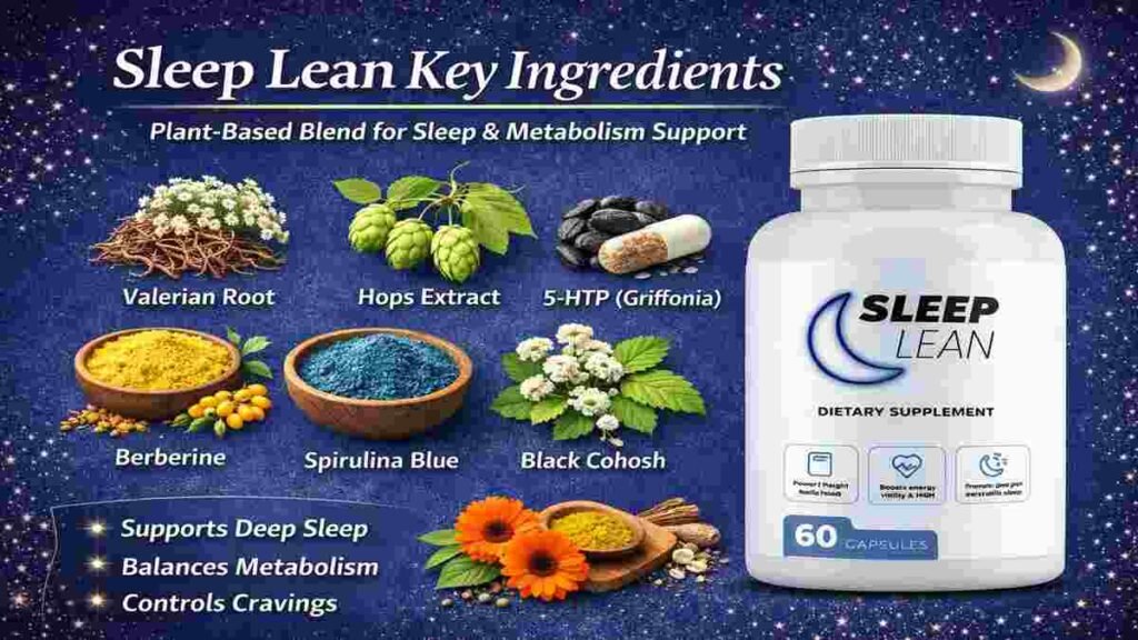 Ingredients in Sleep Lean